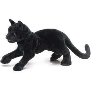 Folkmanis Black Cat Hand Puppet, 1 EA