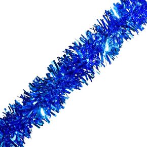 TCDesignerProducts Blue Metallic Twist Garland, Parade Float Decorations, Tinsel Garland, Christmas Garland, Home Décor in Kuwait