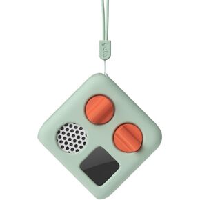 Yoto Mini Adventure Jacket in Frog Soup (Green) with Matching Wrist Lanyard – Accessory for Kids Mini Audio Device, Anti-Slip Silicone Skin Cover, Fitted Protective Sleeve Case