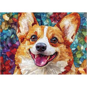 ALL4JIG Dog Pooping Fun Jigsaw Puzzles for Adults and Kids, 1000 Pieces, Christmas Secret Santa Gift, White Elephant Gifts for Dog Lovers, Number Partitioned for Easy Solving