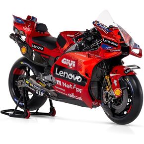 Bburago 1/18 Scale 36396 - Ducati Desmosedici GP23 Motorcycle Moto GP - #1 F. Bagnaia