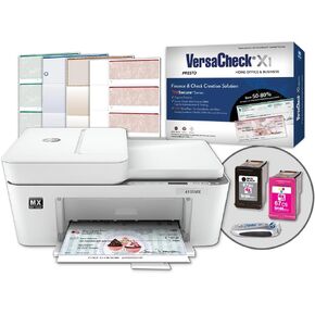 VersaCheck HP DeskJet 4155 MXE MICR All-in-One Check Printer Presto Printing Software Bundle