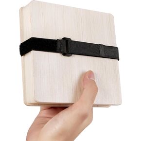 DenniesCare Mini Flower Press Kit 4 Layers 4 x 4 Inch Professional Flower Pressing Kit Wooden DIY Flower Press Kit Flower Preservation Kit Christmas Gift for Plant Press Lover