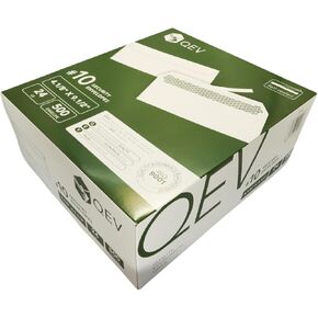#10 Security Envelopes with Self Seal closure, 500 counts, windowless envelope