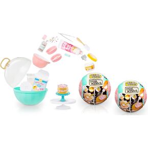 MGA's Miniverse Make It Mini from Scratch Series 1 (2 Pack), Mini Collectibles, Mystery Blind Packaging, DIY, Replica Food, NOT Edible, Collectors, 8+