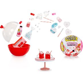 MGA's Miniverse Make It Mini Valentine's Mini Collectibles, Mystery Blind Packaging, Valentine's Day, Seasonal, Sweetheart, DIY, Crafts, Resin Play, Replica Food, NOT Edible, Collectors, 8+