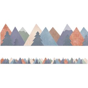 Teacher Created Resources Moving Mountains Die-Cut Border Trim