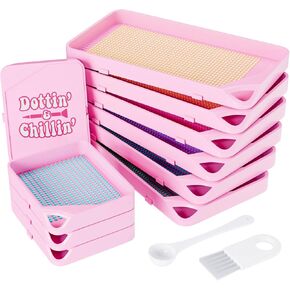 ARTDOT 10-Piece Interlocking Diamond Art Trays Kits for Adults, Stackable Diamond Painting Accessories and Tools