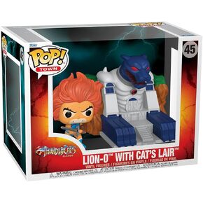 Funko Pop! Town: Thunder Cats - Lion-O with Cat's Lair