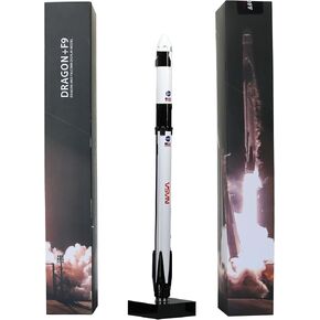 wltk Space X Falcon 9 + Dragon 1/233 Diecast Rocket Model