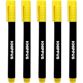 Counterfeit Bill Money Detector Pen, The Marker That Detects Fake Currency (Pack of 5 pens)