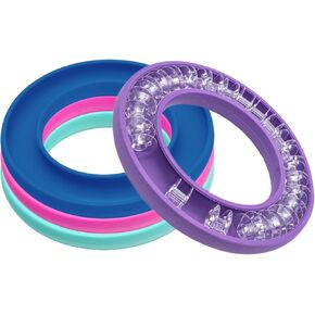 4 Pack Round Bobbin Holder Bobbin Organizer Bubbin Organizer Keeper for Metal or Plastic Sewing Machine Rings Silicone Sewing Tools Handicraft Ring Keeper in Saudi Arabia