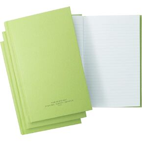 Tacticai 3-Pack Green Military Log Book, 5.25" x 8" - 192 Pages, Record Book for Record Keeping, Supply Chain, Inventory, Training, Maintenance & Field Operations, NSN 530-00-222-3521