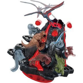 Jurassic World Shaky Volcano - Action-Packed Tabletop Dinosaur Game for Ages 5+