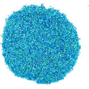Blue Fish Tank Gravel, 17 Lb. Bulk Blue Colored Aquarium Pebbles, Fishtank & Terrarium Gravel, Freshwater Fish Aquarium Colorful Pebbles, Potted Plants, Decorative Aquarium Substrate, Vase Fillers