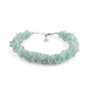 CRYSTALIS Natural Ethiopian Opal Beads Braided Rope Bracelet, Chips Nuggets Beaded Gemstones, Chakra Healing Stones, Gift Giving Womens Jewelry, 925 Sterling Silver Bracelet 8 inch