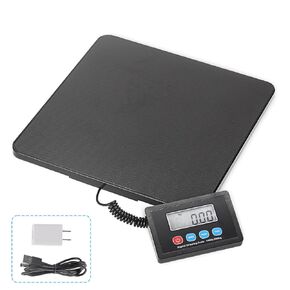 440 LBS Digital Postal Scale, Commercial Weight Scale, Shipping Scale for Packages with 3 Weighing Modes, Tare & Hold Functions, AC Adapter Included
