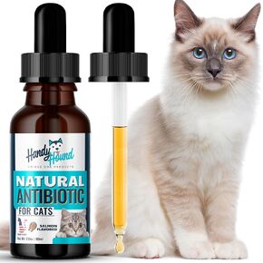 Antibiotics for Cats - Cat Allergy Relief for Cats - Perfect for Cat Sneezing Treatment and Cold Remedy for Cats