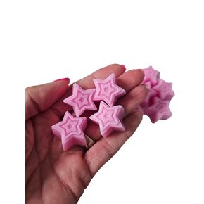 Twinkle Little Star Pink Soap Baby Shower Favors - Baby Powder Scented Gender Reveal Party Pack of 25 Dainty