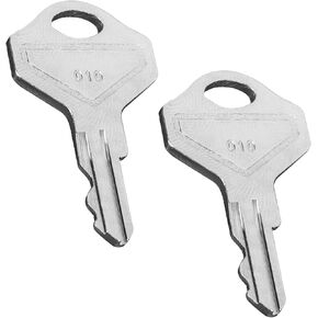 مفتاح الدرج النقدي 010R استبدال M-S Cash Draver Key 010L أو 010 Locks ، قطع غيار مفتاح الدرج النقدي يناسب العديد من سجلات نقاط البيع ، ومربعات نقدية وصناديق قفل ، 2 أجهزة كمبيوتر