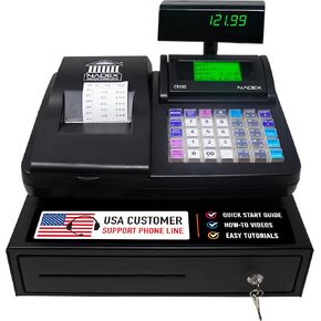 Nadex CR260 Cash Record ، 6800 Sealuups 60 Dept ، Steel Cash and Coin Drailer