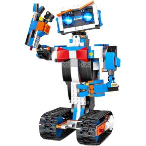 OKK Robot Building Toys for Boys ، مشاريع STEM للأطفال الذين تتراوح أعمارهم بين 8 و 12 عامًا ، والهندسة عن بُعد وتطبيق تعليمية تعليمية تعليمية ترميز DIY مجموعة روبوت روبوت قابلة لإعادة الشحن للفتيات (635 قطعة)