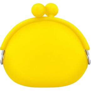 Silicone Coin Purse for Women – Small Coin Pouch with Kiss Lock, Multi-purpose Storage for Coins, Keys, Lipstick, and Earphones – Mini Cute Change Purse, Coin Purse & Pouch (Black)