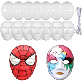 20Pcs Cat Mask - Eco-Friendly & Durable | Therian Mask Ideal for DIY Craft, Parties, and Festivals