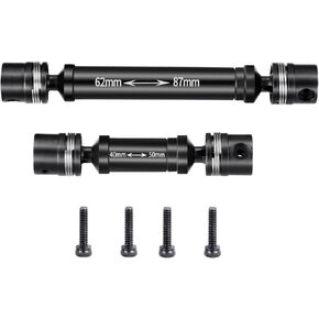 RCCLIONS Steel RC Drive Shaft 62+40mm ترقية عمود القيادة لمدة 1/18 TRX4M K10 F150