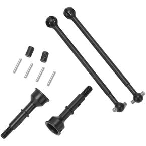 Topyond RC Car Rear Drive Shaft, Metal Rear Drive Shaft Axles Set for LOSI 1/10 22S 2WD RC Car, 1/10 RC Car Parts