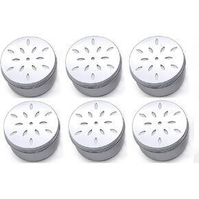 Dog skent Work tins 6 Pack，Dog Scent Training Box，Dog Nose Work containers (drip-c)