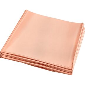 Copper Fabric Cloth Copper Protection Fabric for Grounding Mobile Phone and Other Significantly(1 Sheet,108"x43")