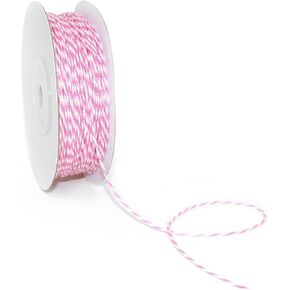 CT CRAFT LLC Bakers Twine String, for Home Decor, Gift Wrapping, DIY Crafts, 1 mm x 100 Yards x 1 Rolls, Yellow
