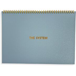 The System Undated Project Planner, Breakdown Goals Into Tasks, Reduce Feelings of Overwhelm, Durable Cover Protects Premium Paper, 8.5" Tall x 11" Wide, 2 Years of Tracking