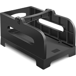Label Holder, POLONO Thermal Label Holder for Fan-Fold and Roll Labels, Shipping Label Holder Work with Shipping Label Printer and Thermal Labels