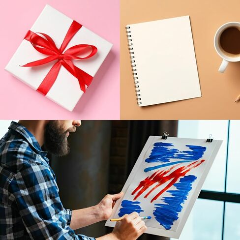 Dajave 50 Pack Book Board 11 × 8.5 بوصة ، لوحات لوحة لوحات لوحية من البيت البيضاء 1.5 مم 50PT in Kuwait