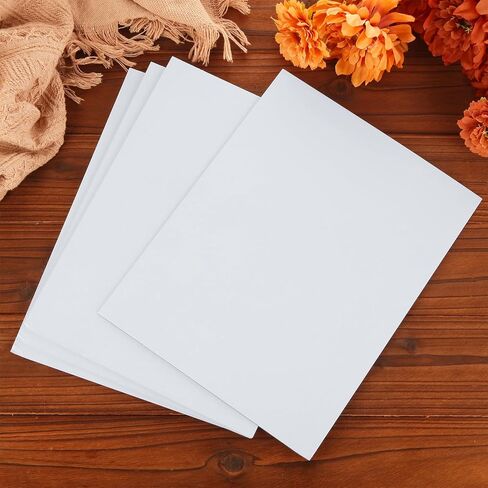 Dajave 50 Pack Book Board 11 × 8.5 بوصة ، لوحات لوحة لوحات لوحية من البيت البيضاء 1.5 مم 50PT in Kuwait