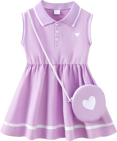 Little Toddler Girl Sporty Dress Summer Clothes Ruffle Sleeveless Kids Dresses Sport Causal Beach Sundress Girl Outfits in Saudi Arabia