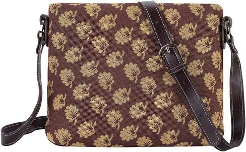 Signare Tapestry Crossbody Bag Shoulder Purse for Women In Cheeky Cat Design (XB02-CHEKY) in Saudi Arabia