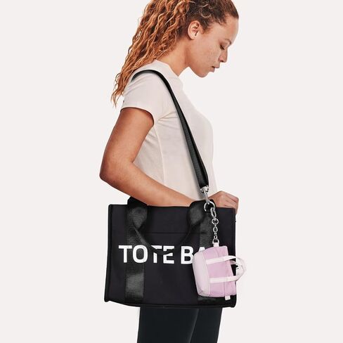 Coin Purse Mini Tote Bag Keychain Small Change Purse Key Pouch Charm Pink Cute Makeup Bag Wallets Accessories for Handbags in Kuwait