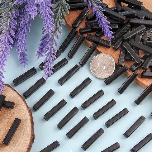Youway Style 150g Black Strips Glass Mosaic Tiles for Crafts Bulk in Saudi Arabia
