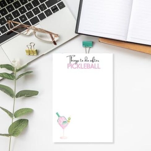 تخصيص بسيط. "أشياء يجب القيام بها بعد Pickleball" Post It Notes® Notepad. للقيام بالقائمة. مخللة المخلل ، هدايا المخلل ، حزب المخلل. in Kuwait