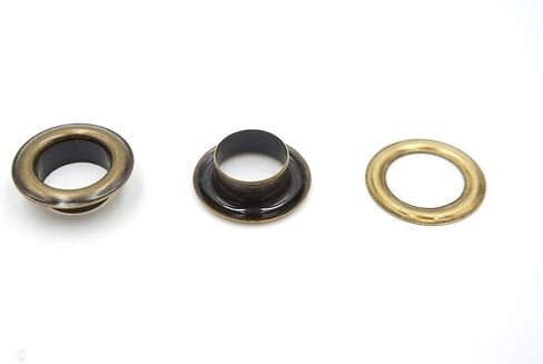 120 مجموعات - ثقيلة نحاسية من النحاس 10 مم 3/8 "للقطر الداخلي 800# مع أداة إعداد لمشاريع DIY Cartain Curtain (3/8" ، مختلطة) in Kuwait