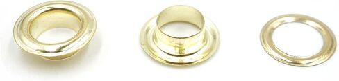 120 مجموعات - ثقيلة نحاسية من النحاس 10 مم 3/8 "للقطر الداخلي 800# مع أداة إعداد لمشاريع DIY Cartain Curtain (3/8" ، مختلطة) in Kuwait