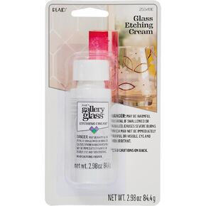Gallery Glass Etching Cream Easy to Apply DIY Arts and Class Projects, 25349E