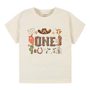 How The West Was One Birthday shirt Cowboy i'm one Birthday shirt Wild West Cowboy outfit my 1st Rodeo baby boy birthday party (18m t-shirt)