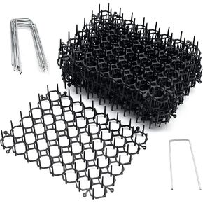 Scat Mat for Cats, Pet Deterrent Mat with Spikes for Indoor/Outdoor，12 Pack，8 x 6 inches