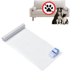 2 Pieces Scat Mat with Static for Dogs and Cats Indoor Pet Shock Mats for Training Pets Electric Repellent Mat Keeps Dog and Cat Off Counter Couch and Sofa 3 Training Modes (Two Piece 60"x 12")