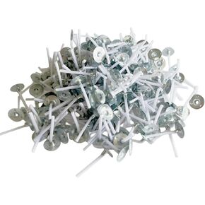 200pcs 1'' Tea Light Candle Wicks for Tea Light Candle Making Pre-Waxed Tealight Wicks for Candle Making Candle DIY Wicks, Cotton Candle Wicks Tea Candles Making Supplies for Making Tea Light Candles