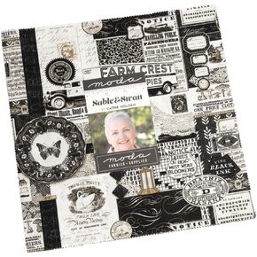 Moda Fabrics Sable & Swan Layer Cake by Cathe Holden 7440LC